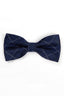 Navy Chic Check Formal Bow Tie