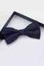 Navy White Dot Men's Bow Tie