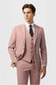 Trendy Pink 3 Pieces Notched Lapel Men Suit