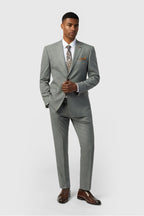 New Arrival Gray 3 Pieces Notched Lapel Men's Suits