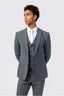 Gray Best Fitted Notched Lapel Men Suits With Waistcoat