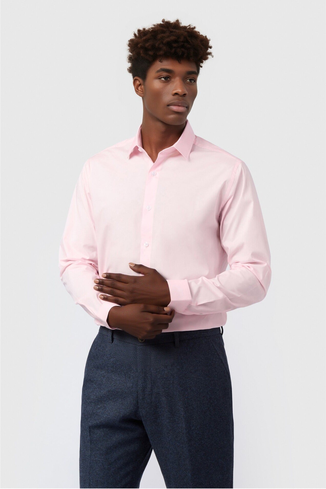 New Arrival Pink Shirt For Men Main image