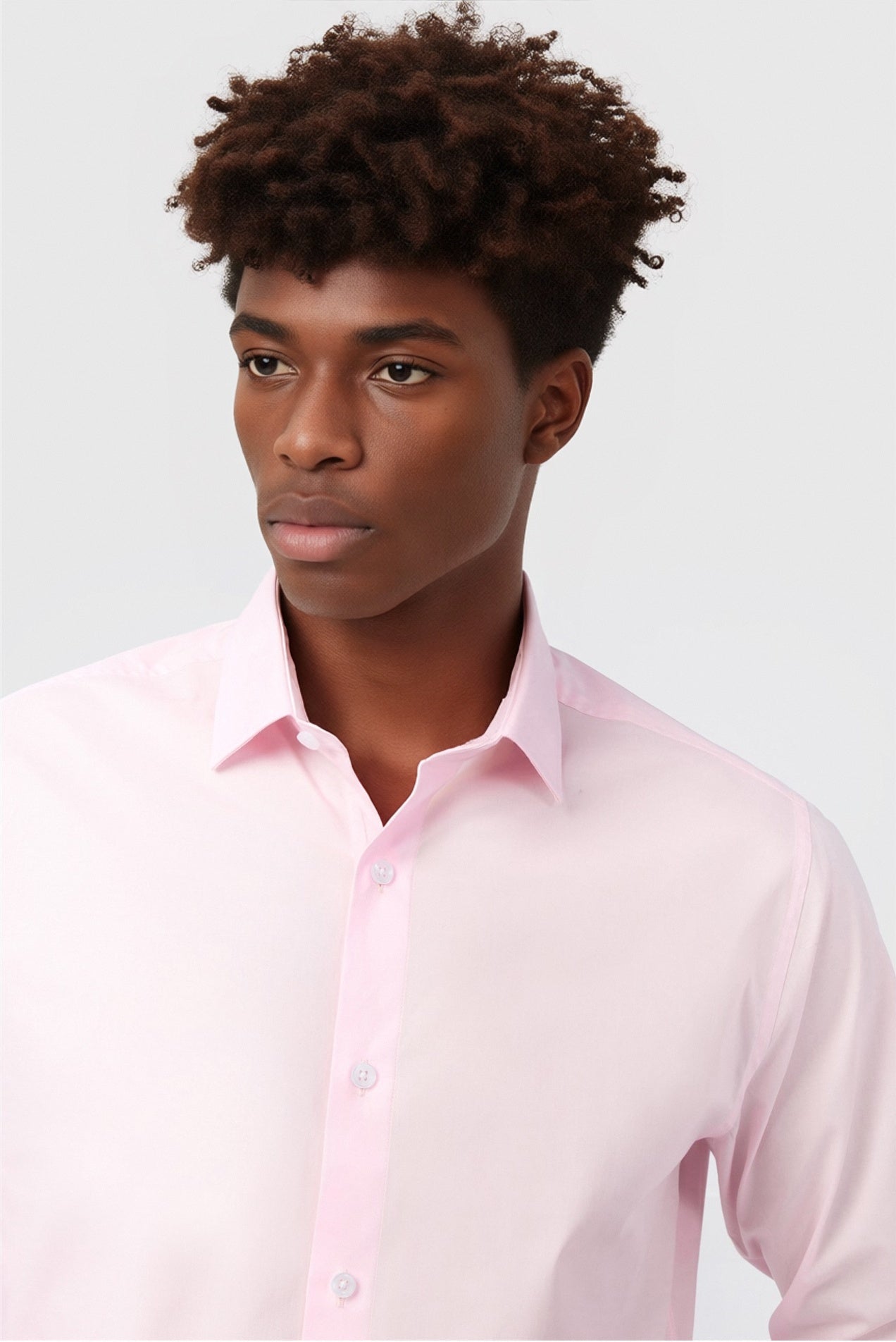 New Arrival Pink Shirt For Men Secondary image