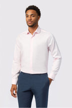 Charming Light Pink Non-Iron Shirt For Men