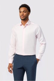 Charming Light Pink Non-Iron Shirt For Men