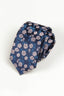 Dark Blue Floral Jacquard Men's Tie