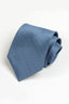 Navy Blue Houndstooth Jacquard Tie