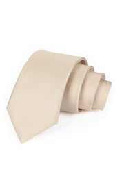 Champagne Jacquard Men's Formal Tie