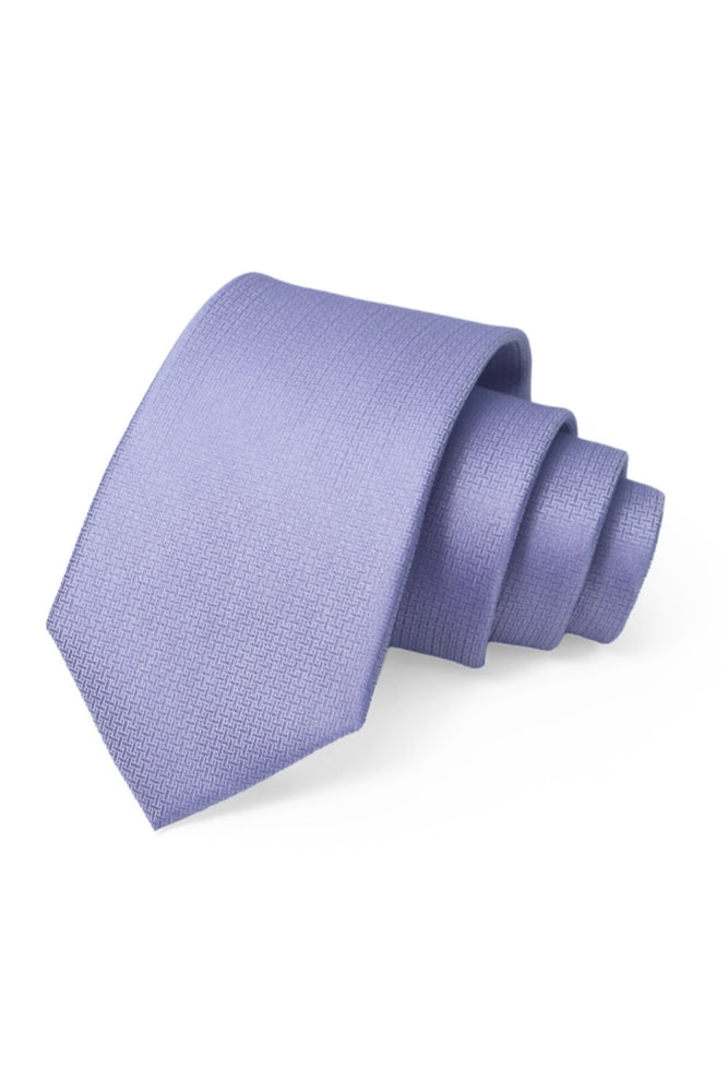 Lilac Jacquard Men's Formal Tie Main image