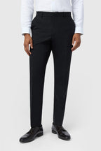 Classic Black Stretch Men's Trousers
