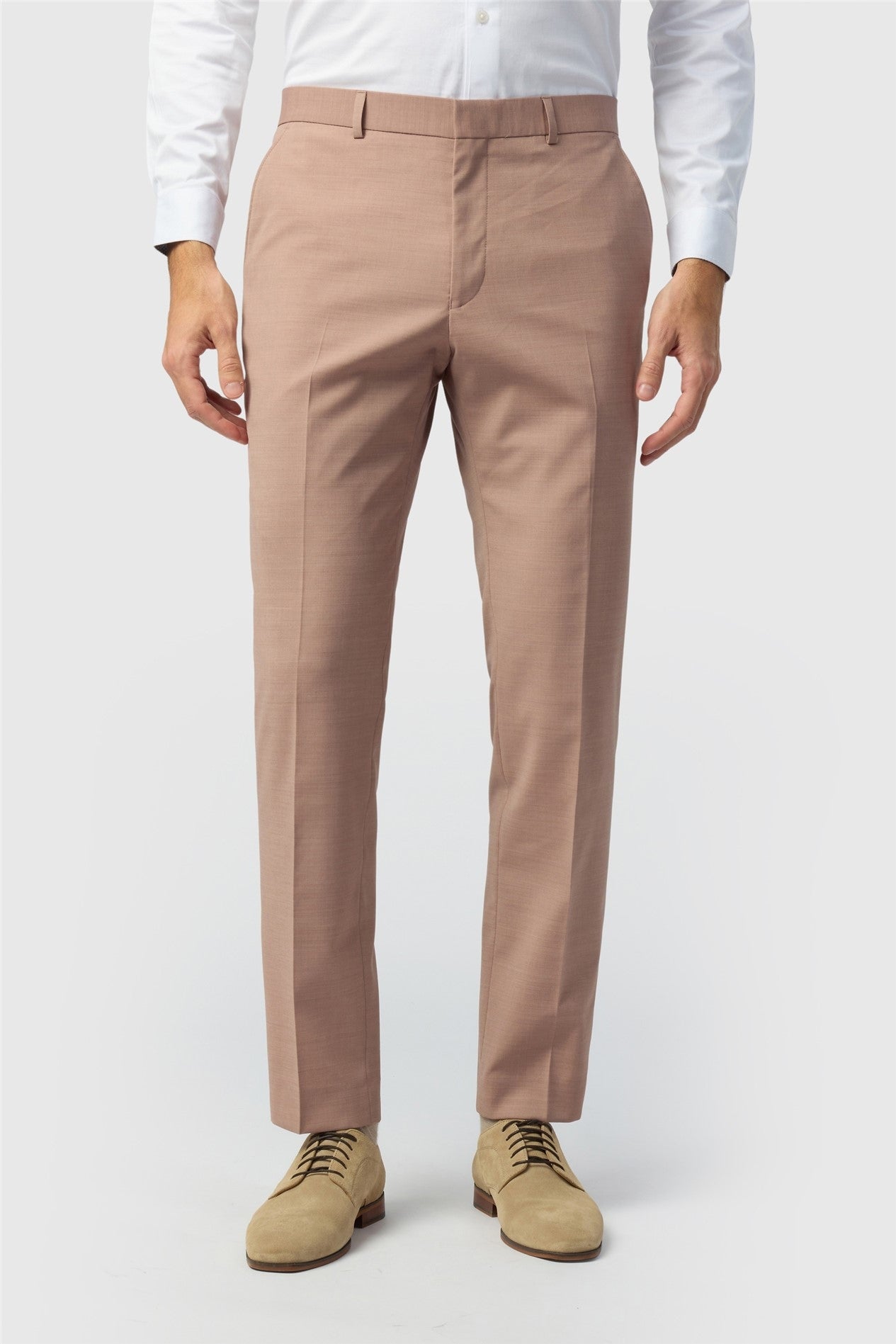 Dark Pink Stretch Men's Trousers Main image