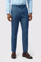 Fashion Blue Texture Men's Trousers