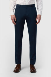 Trendy Navy Men's Stretch Trousers