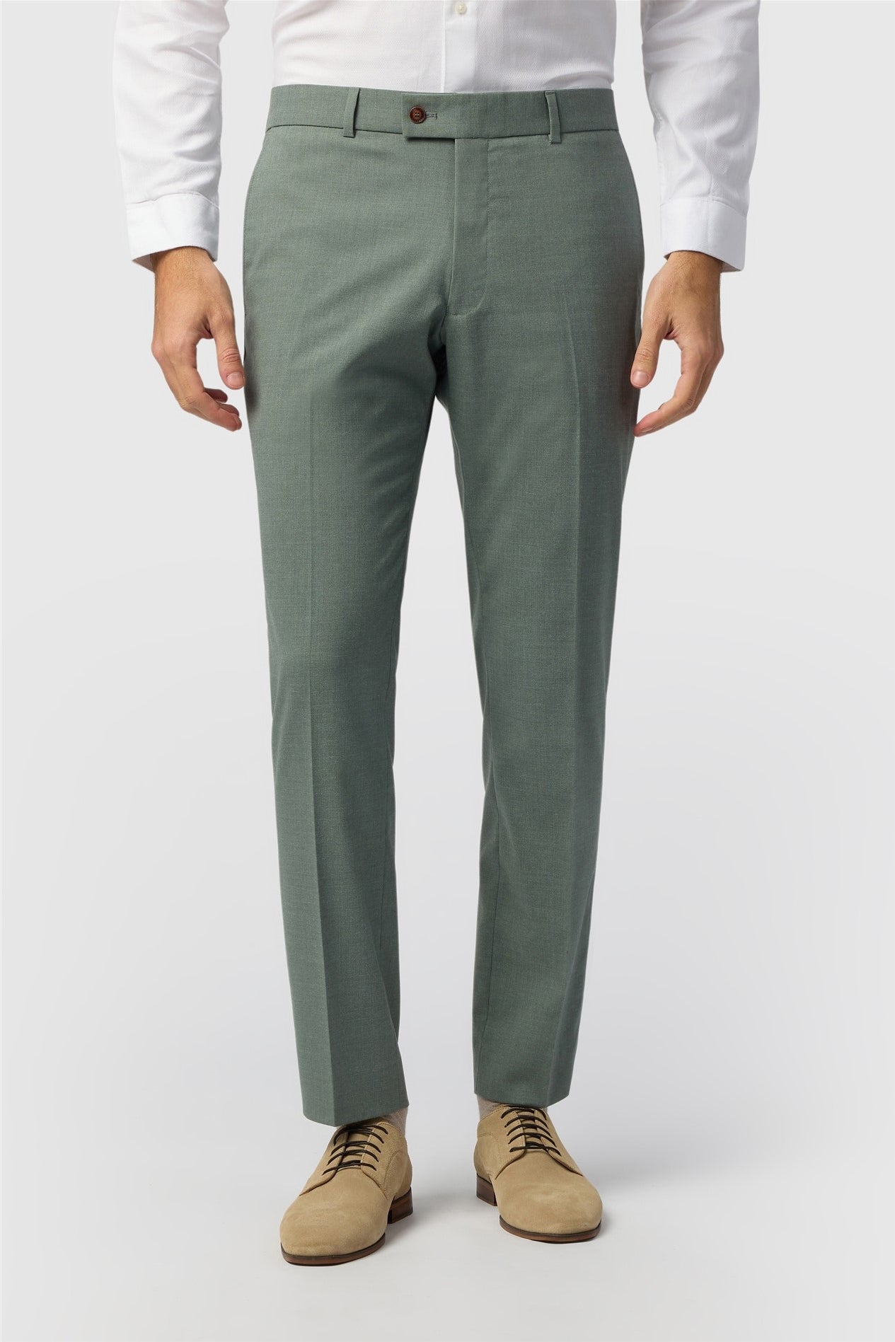 Newest Sage Green Men's Trousers Main image