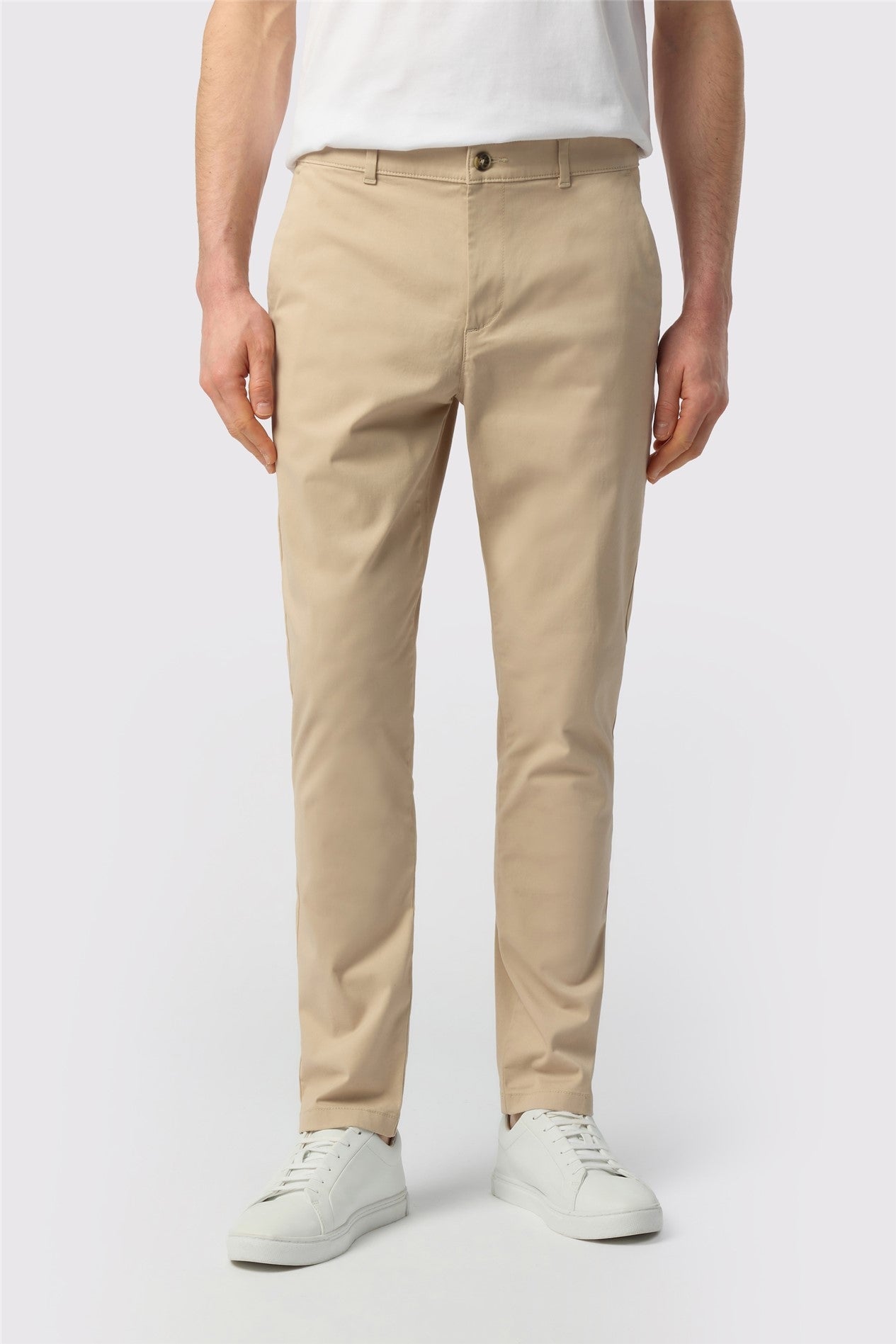 New Arrival Stone Stretch Men's Trousers Main image
