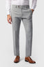 Light Gray Herringbone Men's Suit Trousers