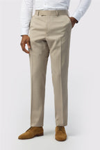 Gentle Light Khaki Men's Suit Trousers
