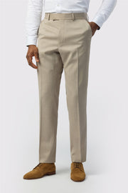 Gentle Light Khaki Men's Suit Trousers