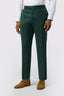 Bespoke Green Men's Suit Trousers