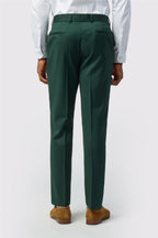 Bespoke Green Men's Suit Trousers
