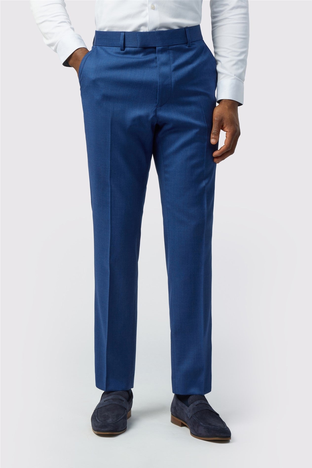 Fashion Blue Men's Suit Trousers Main image