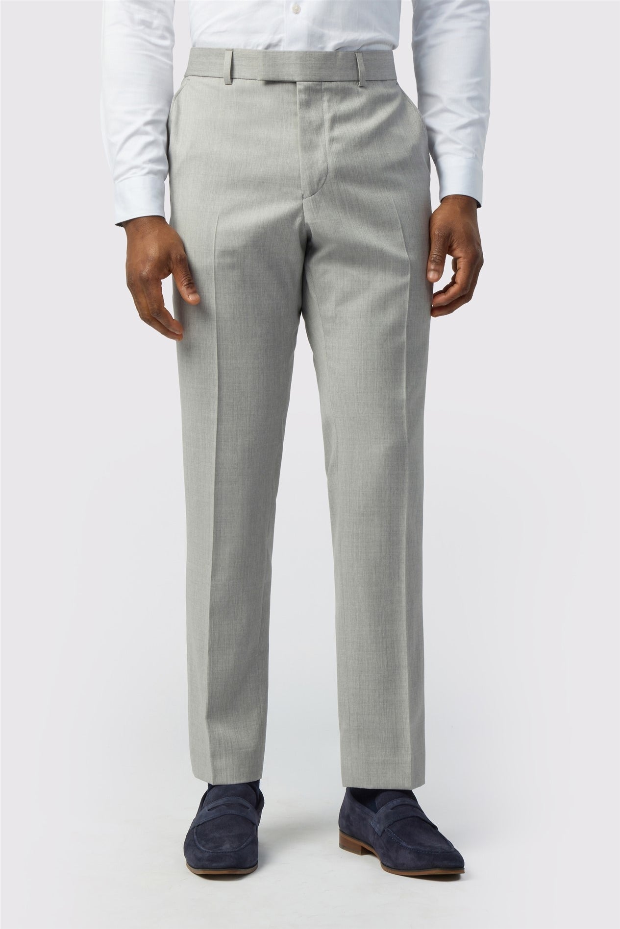Classic Gray Men's Suit Trousers Main image