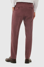 Charming Mauve Men's Suit Trousers