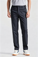 Dark Navy Casual Men's Trousers