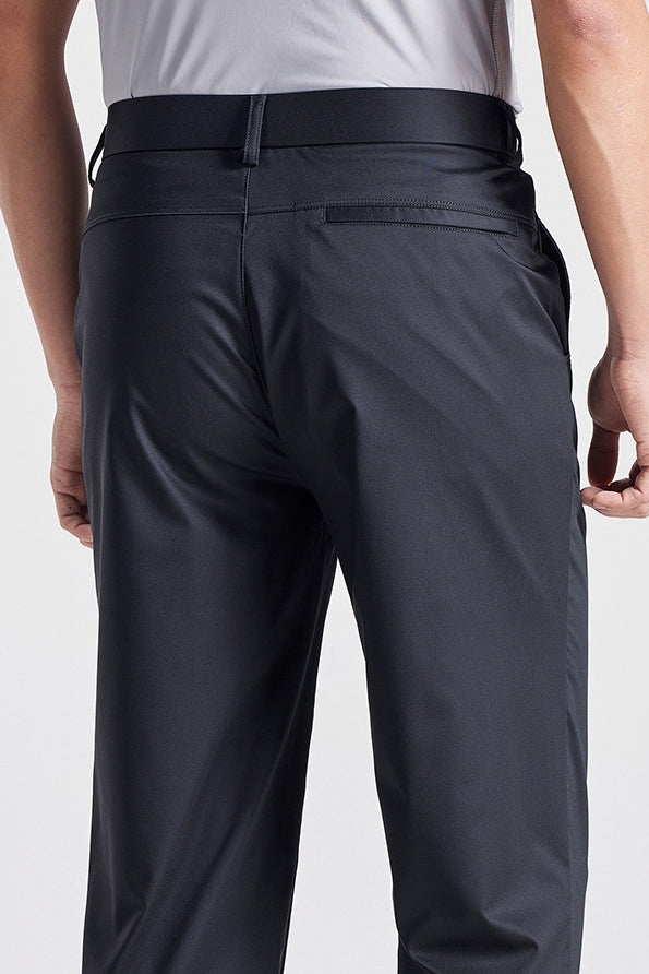 Dark Navy Casual Men's Trousers Secondary image