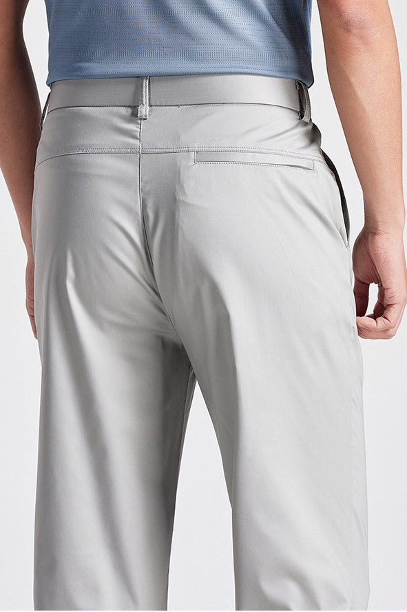 Light Gray Casual Men's Trousers Secondary image