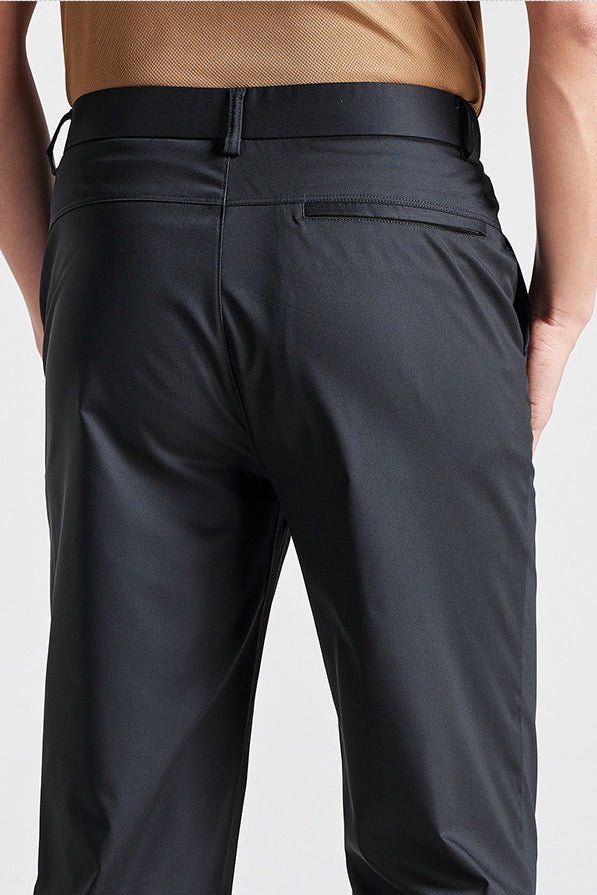 Black Casual Men's Trousers Secondary image