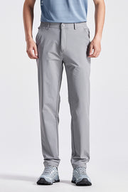 High-End Gray Casual Trousers For Men