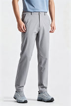 High-End Gray Casual Trousers For Men