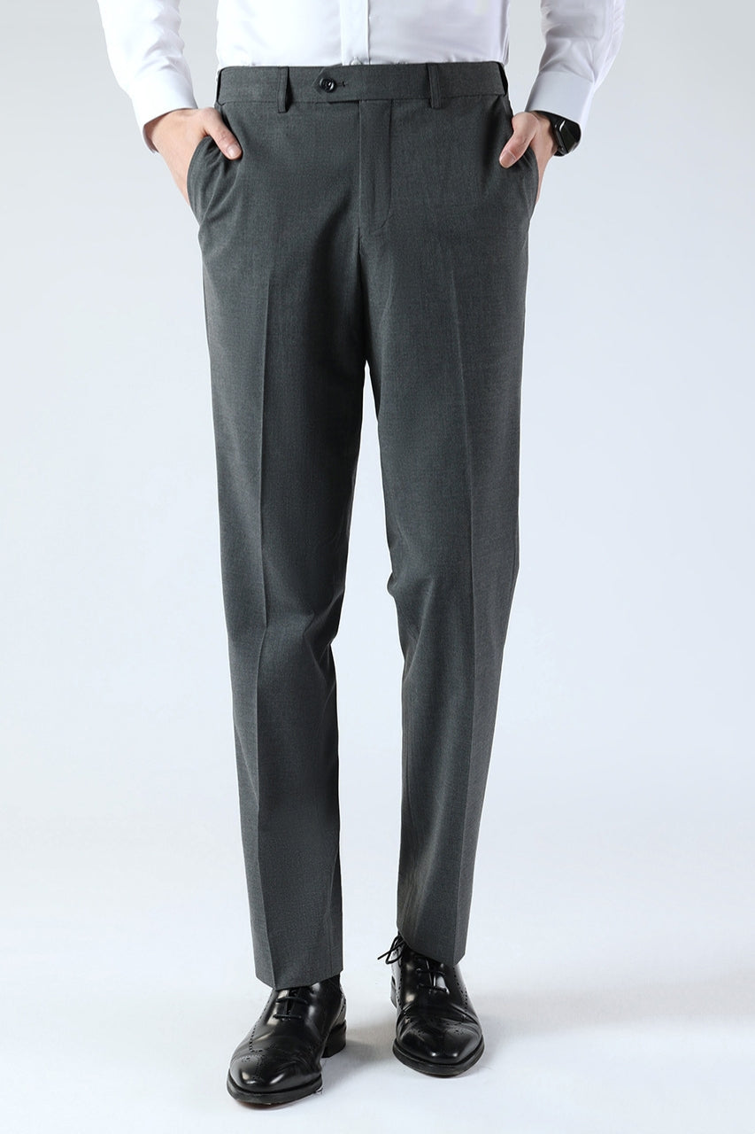 Formal Gray Suit Trousers For Men Main image