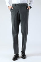 Formal Gray Suit Trousers For Men