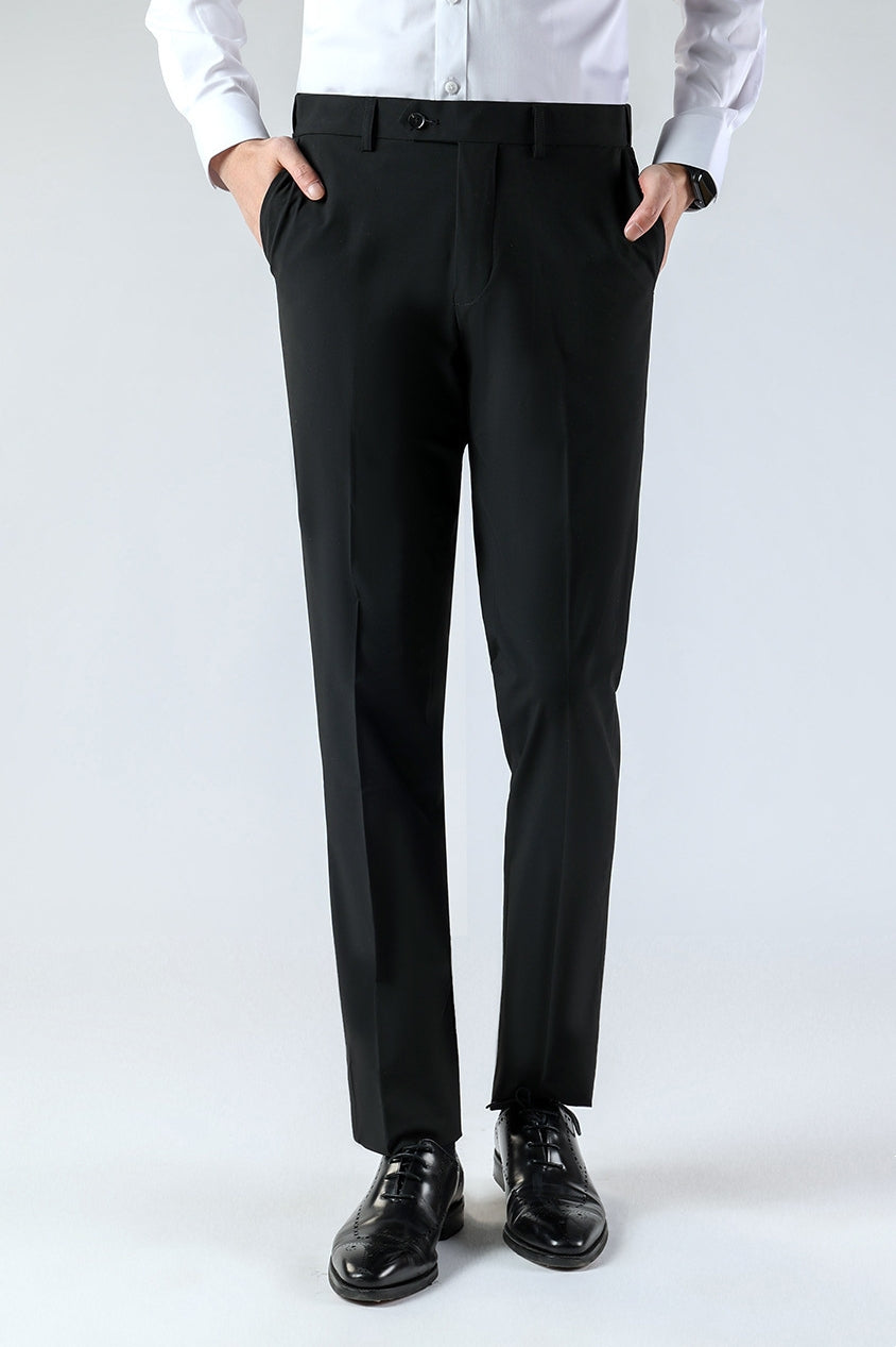 Formal Black Suit Trousers For Men Main image