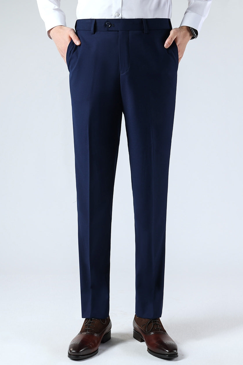 Formal Royal Blue Suit Trousers For Men Main image